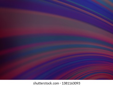 Dark Purple vector abstract blurred template. Shining colorful illustration in a Brand new style. The background for your creative designs.