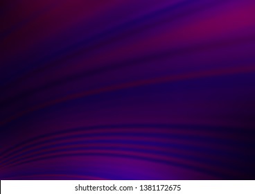 Dark Purple vector abstract blurred template. A vague abstract illustration with gradient. A new texture for your design.