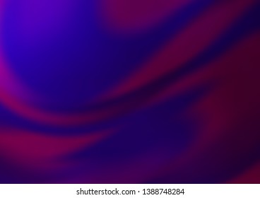 Dark Purple vector abstract blurred background. A completely new color illustration in a bokeh style. Brand new design for your business.