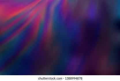 Dark Purple vector abstract blurred layout. Glitter abstract illustration with gradient design. New way of your design.