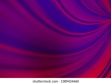 Dark Purple vector abstract blurred template. Colorful illustration in abstract style with gradient. The blurred design can be used for your web site.