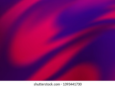 Dark Purple vector abstract blurred pattern. An elegant bright illustration with gradient. A completely new template for your design.