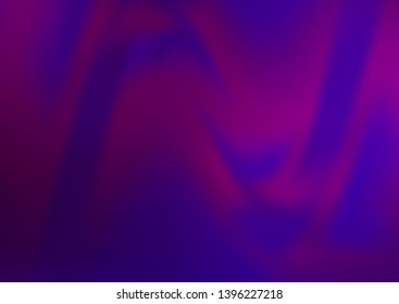 Dark Purple vector abstract blurred pattern. A vague abstract illustration with gradient. The best blurred design for your business.