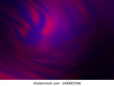 Dark Purple vector abstract blurred pattern. Shining colorful illustration in a Brand new style. A completely new design for your business.