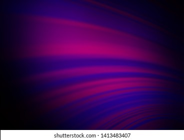 Dark Purple vector abstract blurred background. Colorful illustration in blurry style with gradient. The template can be used for your brand book.
