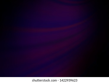 Dark Purple vector abstract blurred template. A completely new color illustration in a bokeh style. The background for your creative designs.