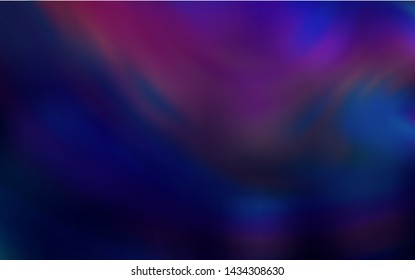 Dark Purple vector abstract blurred layout. Modern abstract illustration with gradient. The best blurred design for your business.