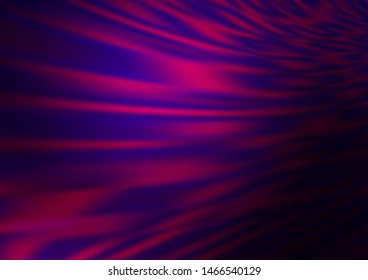 Dark Purple vector abstract blurred template. An elegant bright illustration with gradient. Brand new style for your business design.