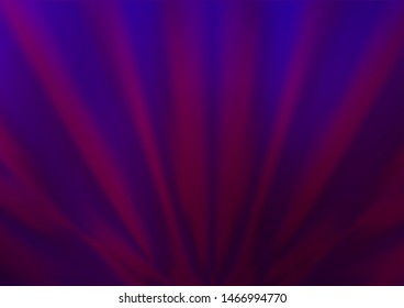 Dark Purple vector abstract blurred template. Colorful illustration in abstract style with gradient. The background for your creative designs.