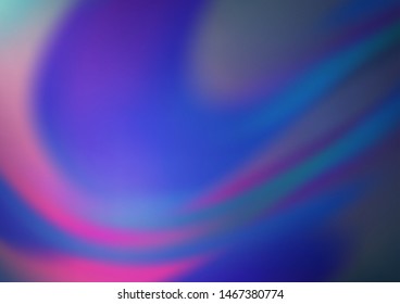 Dark Purple vector abstract blurred pattern. Colorful abstract illustration with gradient. Brand new design for your business.