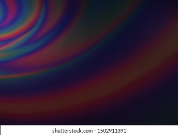 Dark Purple vector abstract blurred template. Creative illustration in halftone style with gradient. The best blurred design for your business.