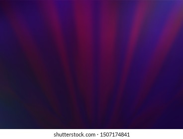 Dark Purple vector abstract blurred template. Colorful illustration in blurry style with gradient. A completely new template for your design.