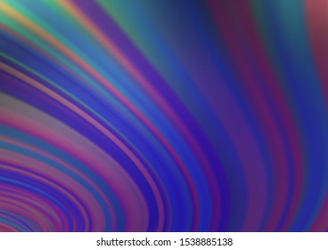 Dark Purple vector abstract blurred background. A vague abstract illustration with gradient. A completely new template for your design.