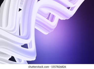 Dark Purple vector abstract blurred layout. A completely new colored illustration in blur style. New style design for your brand book.