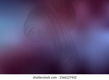 Dark Purple vector abstract blurred background. Colorful illustration in abstract style with gradient. Smart design for your work.
