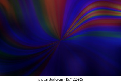 Dark Purple vector abstract blurred layout. New colored illustration in blur style with gradient. New style for your business design.