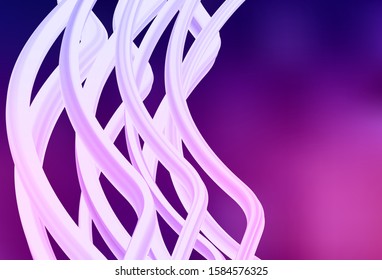 Dark Purple vector abstract blurred layout. Colorful illustration in abstract style with gradient. Background for a cell phone.