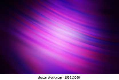 Dark Purple vector abstract blurred background. Creative illustration in halftone style with gradient. Elegant background for a brand book.