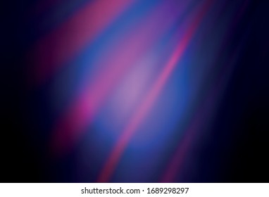 Dark Purple vector abstract blurred layout. Glitter abstract illustration with gradient design. New style for your business design.