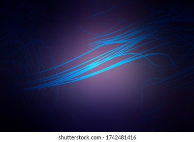 Fondo borroso abstracto del vector púrpura oscuro. Una elegante ilustración brillante con gradiente. Fondo para los diseños.