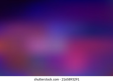 Dark Purple vector abstract blurred pattern. Colorful illustration in blurry style with gradient. Template for cell phones.