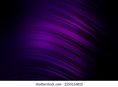 Disposición borrosa abstracta del vector púrpura oscuro. Ilustración abstracta brillante con diseño gradiente. Diseño completamente nuevo para su negocio.