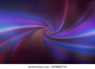 Dark Purple vector abstract blurred layout. Glitter abstract illustration with gradient design. New style for your business design.