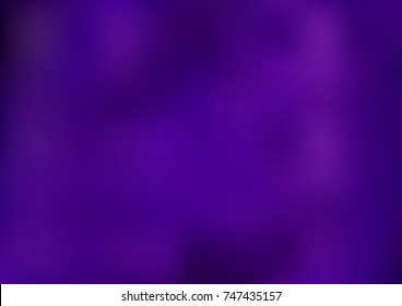 Dark Purple vector abstract blurred template. Colorful abstract illustration with gradient. The template can be used as a background of a cell phone.