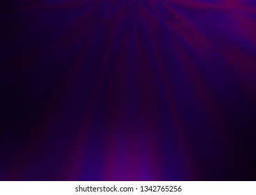 Dark Purple vector abstract bokeh pattern. Colorful illustration in blurry style with gradient. The template can be used for your brand book.
