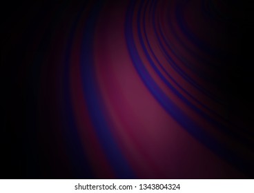 Dark Purple vector abstract bokeh pattern. Modern geometrical abstract illustration with gradient. Brand new style for your business design.