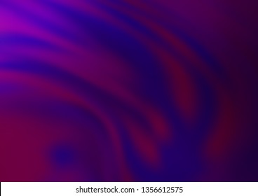 Dark Purple vector abstract bokeh pattern. Colorful abstract illustration with gradient. The blurred design can be used for your web site.