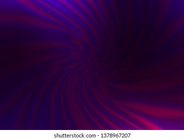 Dark Purple vector abstract bokeh pattern. Creative illustration in halftone style with gradient. The template can be used for your brand book.