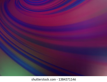 Dark Purple vector abstract bokeh pattern. Creative illustration in halftone style with gradient. A new texture for your design.