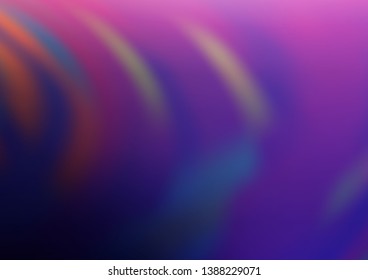 Dark Purple vector abstract bokeh pattern. Glitter abstract illustration with an elegant design. The elegant pattern for brand book.