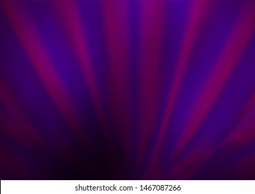 Dark Purple vector abstract bokeh pattern. Colorful illustration in blurry style with gradient. The blurred design can be used for your web site.