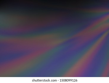 Dark Purple vector abstract bokeh pattern. Modern geometrical abstract illustration with gradient. The elegant pattern for brand book.
