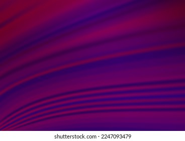 Dark Purple vector abstract bokeh pattern. Modern geometrical abstract illustration with gradient. Brand new design for your business.