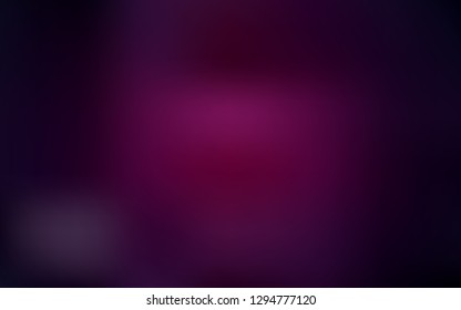 Dark Purple vector abstract bright template. Glitter abstract illustration with gradient design. The best blurred design for your business.