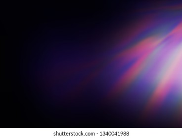 Dark Purple vector abstract bright background. Colorful illustration in blurry style with gradient. Brand new style for your business design.