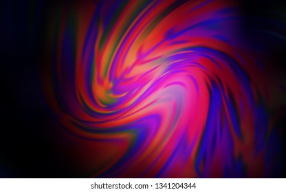Dark Purple vector abstract bright template. Modern abstract illustration with gradient. Completely new design for your business.
