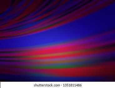 Dark Purple vector abstract bright background. Colorful illustration in blurry style with gradient. Brand new style for your business design.