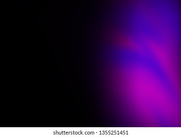 Dark Purple vector abstract bright template. A vague abstract illustration with gradient. Brand new design for your business.