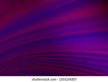 Dark Purple vector abstract bright background. Glitter abstract illustration with an elegant design. The template can be used for your brand book.