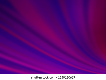 Dark Purple vector abstract bright background. Modern geometrical abstract illustration with gradient. A completely new design for your business.