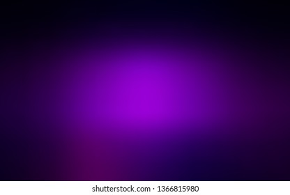 Dark Purple vector abstract bright template. Glitter abstract illustration with gradient design. New design for your business.