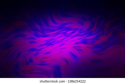 Dark Purple vector abstract bright template. A completely new colored illustration in blur style. Background for a cell phone.