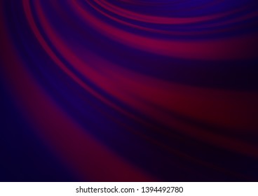 Dark Purple vector abstract bright template. Creative illustration in halftone style with gradient. The best blurred design for your business.