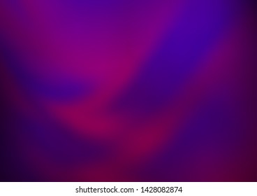 Dark Purple vector abstract bright background. A completely new color illustration in a bokeh style. The blurred design can be used for your web site.