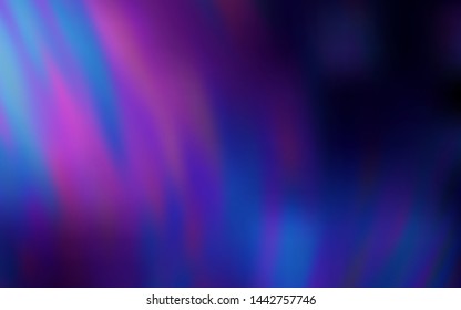 Dark Purple vector abstract bright texture. New colored illustration in blur style with gradient. Completely new design for your business.