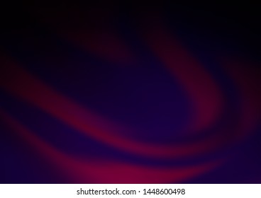 Dark Purple vector abstract bright background. Creative illustration in halftone style with gradient. The template can be used for your brand book.